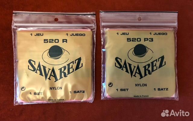 Savarez набор струн для гитары Франция