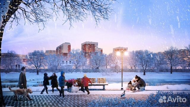 3-к квартира, 66.1 м², 17/17 эт. 3-к квартира, 66.1 м², 17/17 эт.