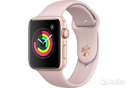 Apple Watch S 4 40 мм Sport Gold Pink MU682 NEW