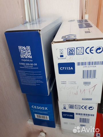 Катриджи для принтера