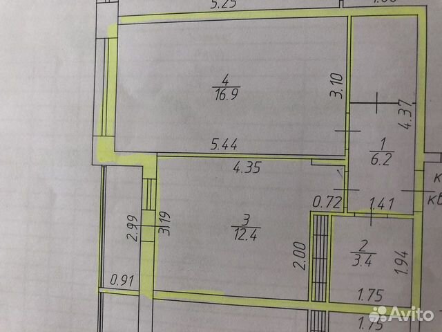 1-к квартира, 40.2 м², 11/15 эт.