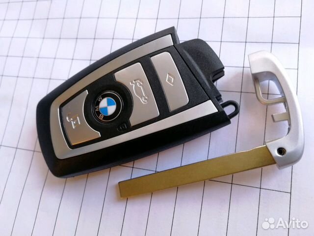 Ключ новый Бмв Bmw F-серия 433 /868 мгц ID49 Ключ новый Бмв Bmw F-серия 433 /868 мгц ID49