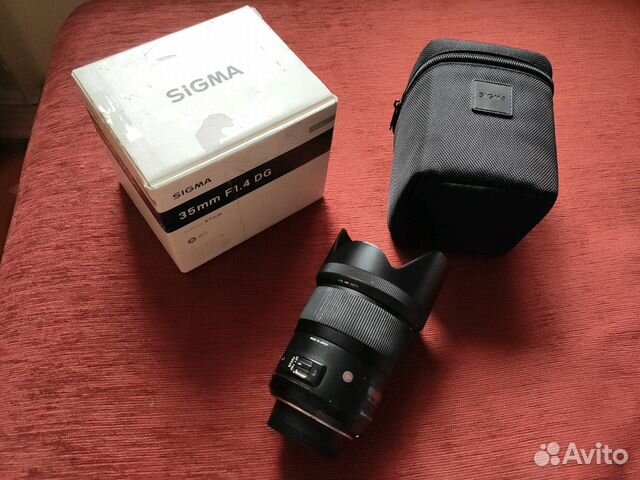 Объектив Sigma 35mm 1:1.4 DG HSM A (Art) for Nikon