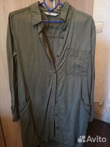 Новое платье-рубашка зара