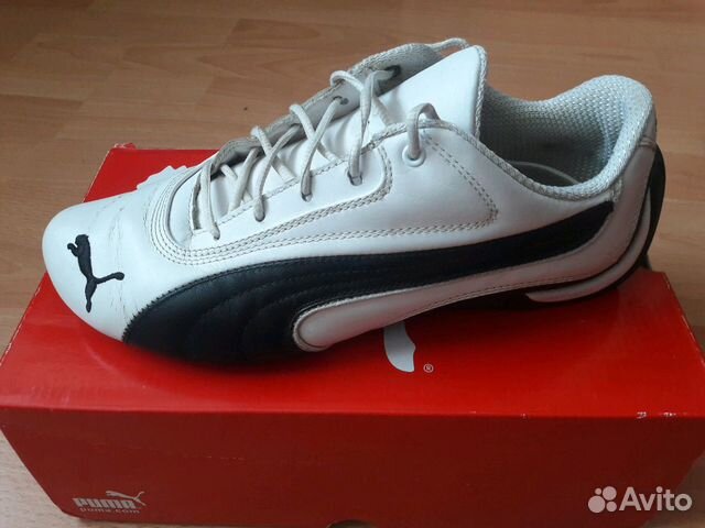 Кроссовки Puma Drift Cat II (white/black) р. 39(eu