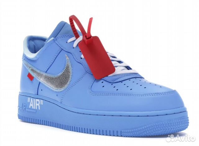 off white air force 1 university blue