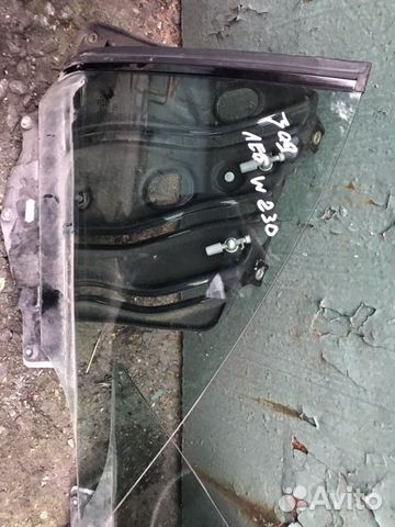 Стекло Заднее левое мерседес w230 sl230 r230