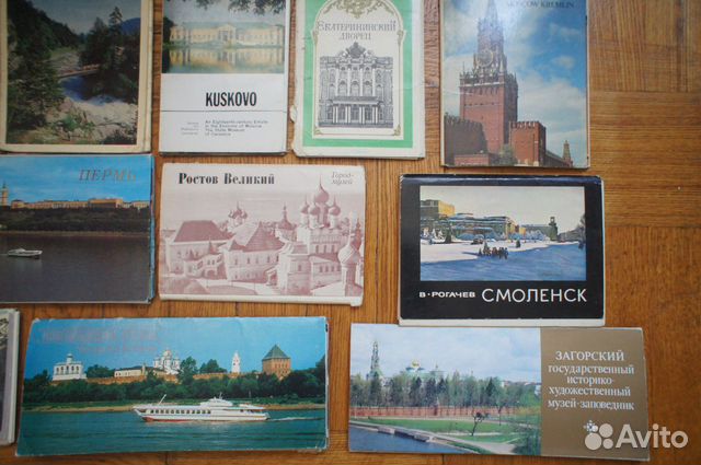 Наборы открыток