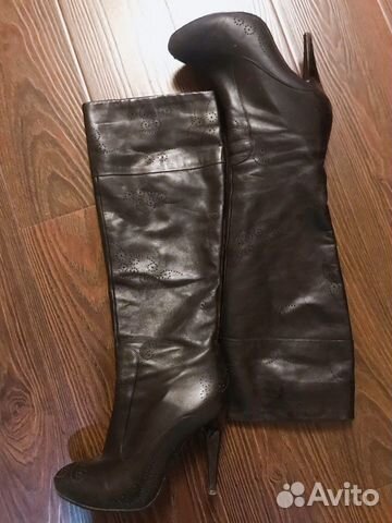 Сапоги из натуральной кожи Paolo Conte Сапоги из натуральной кожи Paolo Conte