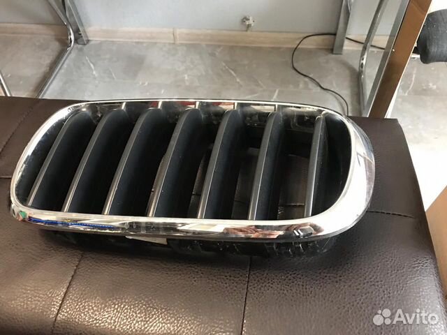 Решетка радиатора на бмв X5 (ноздри) Решетка радиатора на бмв X5 (ноздри)