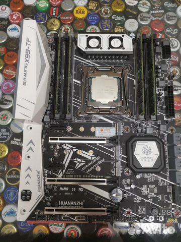 Связка X99 huananzhi LGA2011-3+E5-2678v3+64Gb