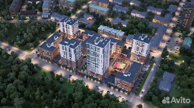 3-к квартира, 91.6 м², 5/7 эт.