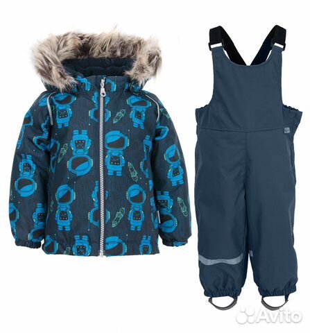Комплект Lassie : куртка и полукомбинезон, р-р 80