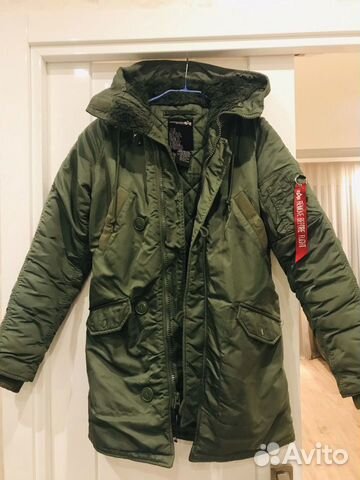 Парка Аляска Alpha Industries оригинал N-3B