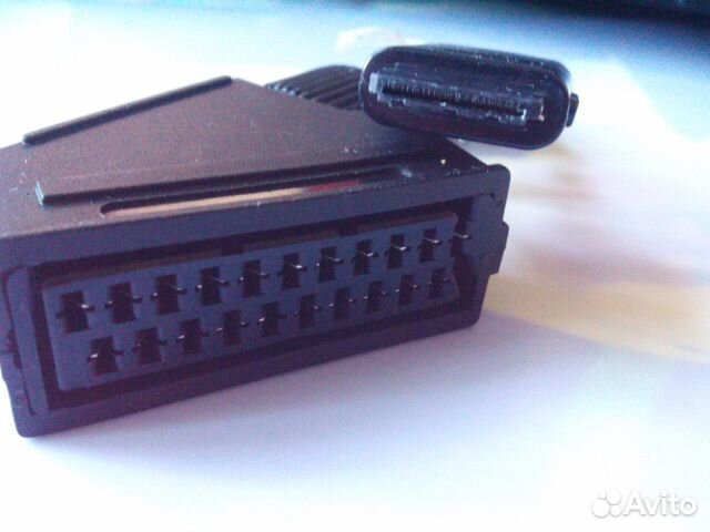 Переходник для подключения LED тв SAMSUNG по Scart