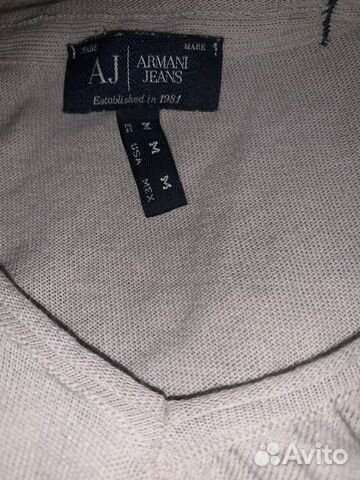 Джемпер / свитер тонкий Armani jeans 
