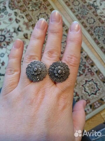 Серьги серебро 925 Серьги серебро 925