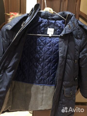 Зимняя куртка на мальчика Hugo Boss