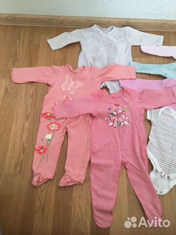 Пакет вещей для девочки