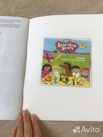 Новый учебник с диском Learning Stars
