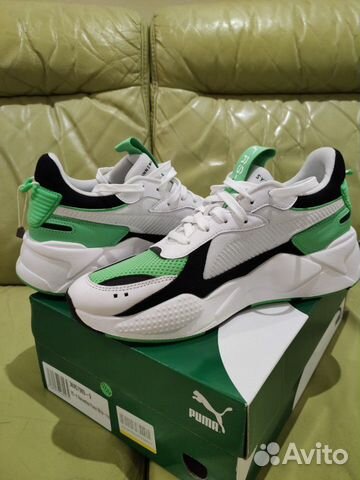 Кроссовки puma RS-X Reinvention Green Кроссовки puma RS-X Reinvention Green