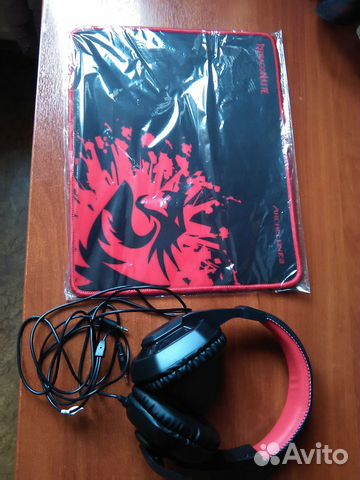 Игровая клавиатура Redragon,мышь,наушник,коврик