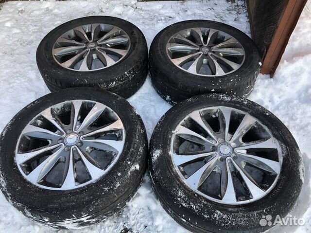 Оригинальный комплект Mercedes R20 диски w166 Оригинальный комплект Mercedes R20 диски w166