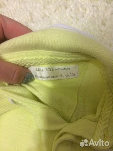 Поло футболка Zara HM 104 Поло футболка Zara HM 104