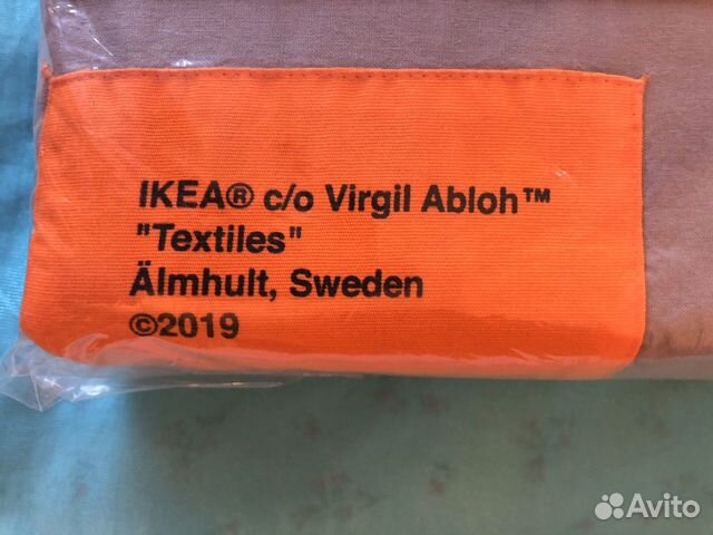 Постельное белье IKEA x Virgil Abloh Постельное белье IKEA x Virgil Abloh