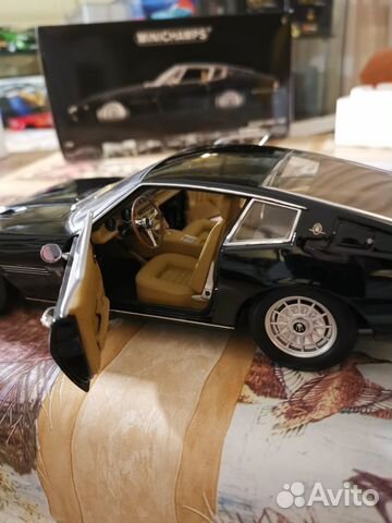 Maserati Ghibli 1969 minichamps 1:18 черная