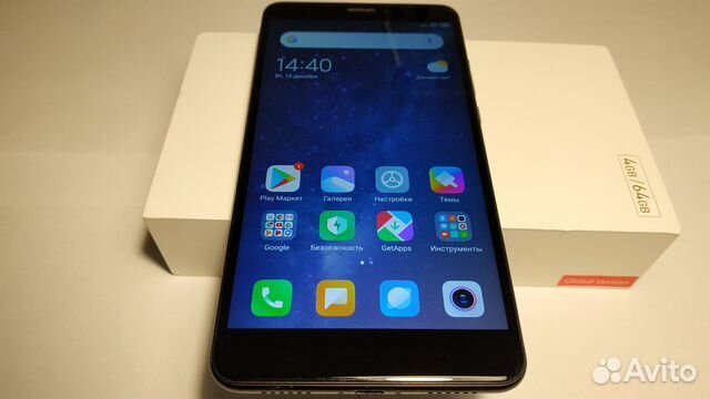 Xiaomi mi max2 4/64 глобальная полный комплет