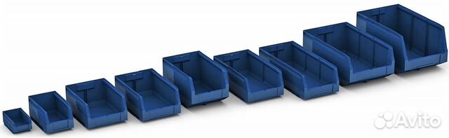 Plastic trays bin