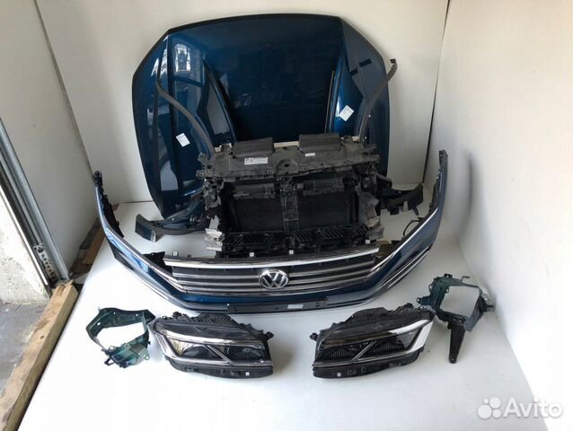 VW Touareg 3 2.0 TSI Кассета рамка радиаторов