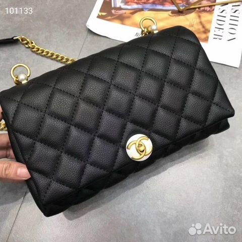 Сумка - клатч натуральная кожа Chanel новая Сумка - клатч натуральная кожа Chanel новая