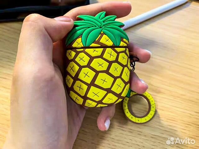 Чехол airpods ананас Чехол airpods ананас