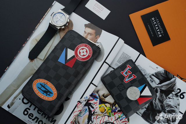 Кошелек портмоне клатч бумажник Louis Vuitton LV