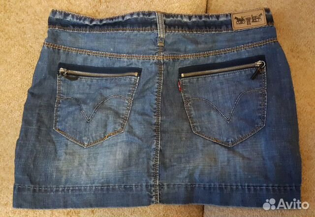 Юбка джинсовая levis