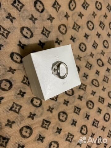 Кольцо печатка на мизинец