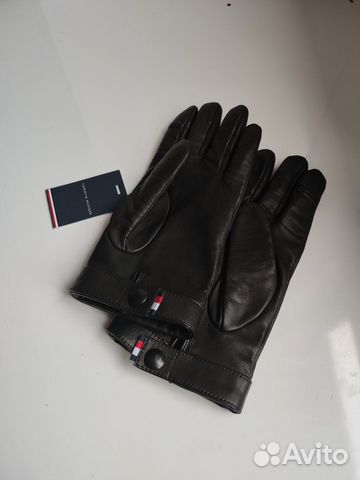 Tommy hilfiger Перчатки кожаные мужские