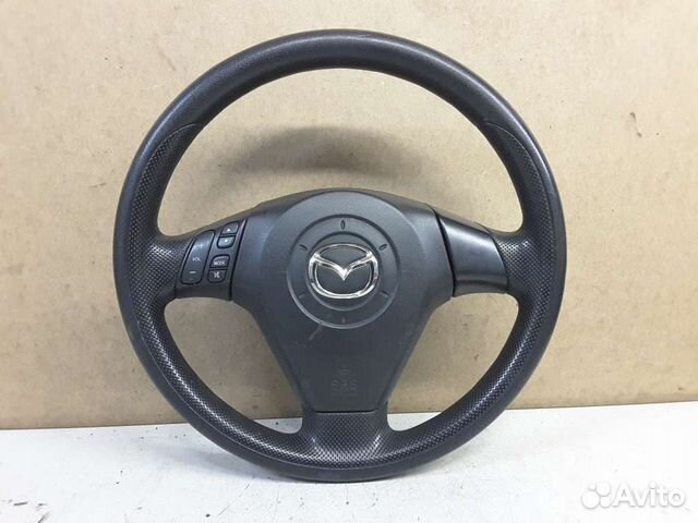 Руль с подушкой безопасности на Mazda 3 I (BK)