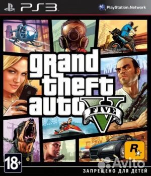 GTA V к PS3 (гта 5) Австрия новый диск