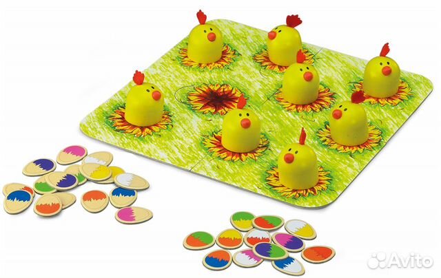 Умные цыплята - memory game
