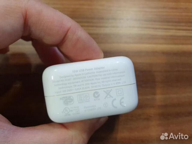 10W USB адаптер питания Apple A1357 iPad iPhone 10W USB адаптер питания Apple A1357 iPad iPhone