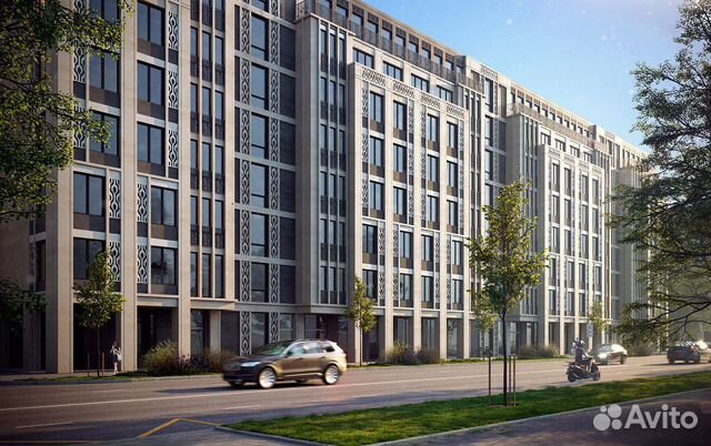 1-к квартира, 46.1 м², 3/8 эт.