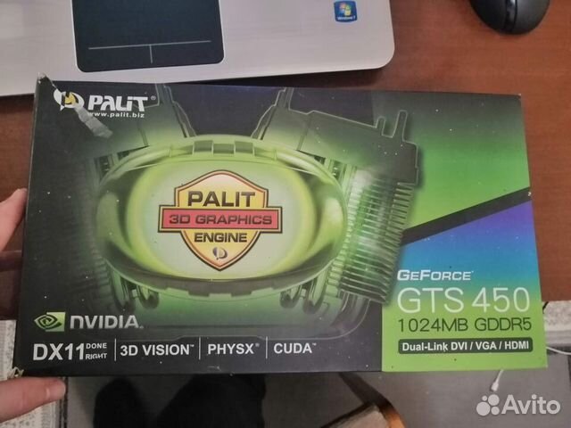 Видеокарта Palit GTS 450 1gb Видеокарта Palit GTS 450 1gb