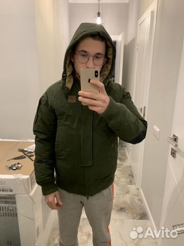 Куртка (пуховик) adidas xs