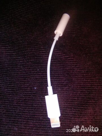 Apple / Переходник lightning TO 3.5MM для наушнико Apple / Переходник lightning TO 3.5MM для наушнико