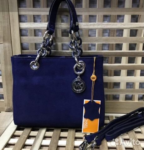 Сумка Michael Kors Cynthia Mini Замшевая Майкл