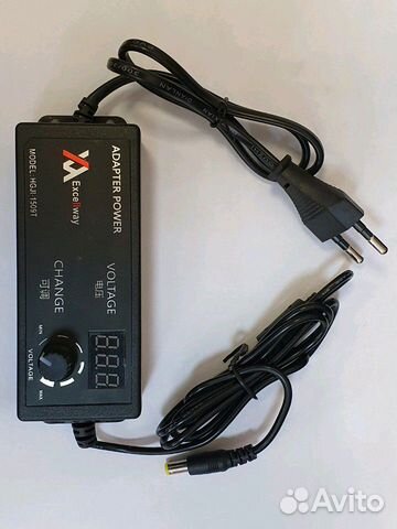 Адаптер регулируемый 4-24 вольта