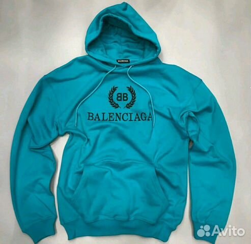 Толстовка с принтом Balenciaga Толстовка с принтом Balenciaga